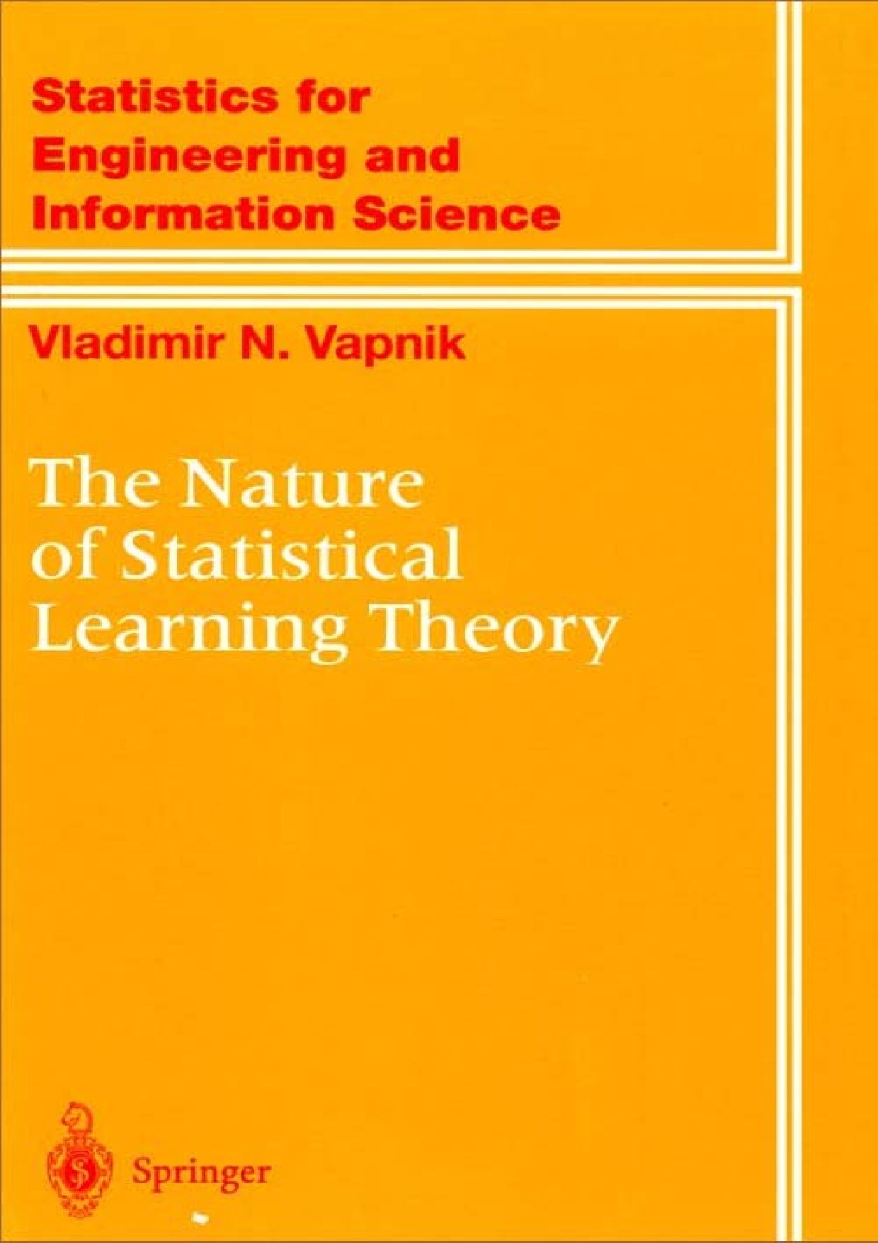 The Nature of Statistical Learning Theory